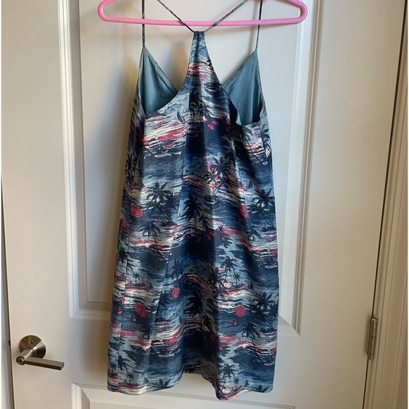 J.Crew Hawaiian Sunset Printed Dress - Picture 2 of 3